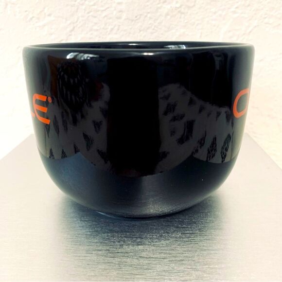 ORACLE Ceramic Black Mug for Soup Coffee or Tea. Large Capacity - Picture 4 of 6